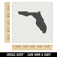 Florida State Silhouette Wall Cookie DIY Craft Reusable Stencil