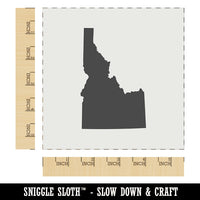 Idaho State Silhouette Wall Cookie DIY Craft Reusable Stencil