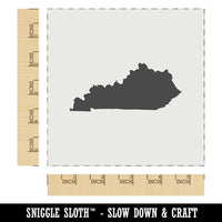 Kentucky State Silhouette Wall Cookie DIY Craft Reusable Stencil