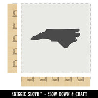 North Carolina State Silhouette Wall Cookie DIY Craft Reusable Stencil