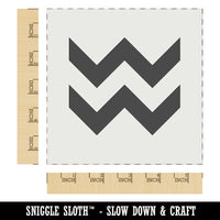 Chevrons for Seamless Repeating Pattern Wall Cookie DIY Craft Reusable Stencil