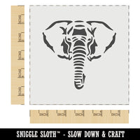 Elephant Face Wall Cookie DIY Craft Reusable Stencil