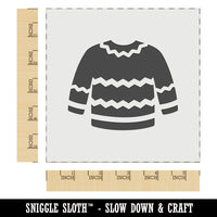 Winter Sweater Wall Cookie DIY Craft Reusable Stencil