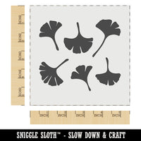 Gingko Leaves Wall Cookie DIY Craft Reusable Stencil