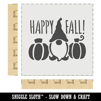Happy Fall Pumpkin Gnome Wall Cookie DIY Craft Reusable Stencil