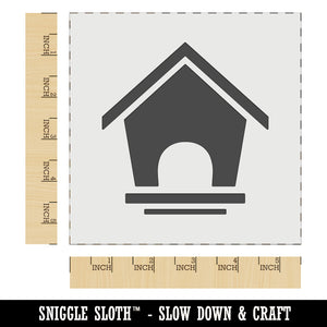 Bird House Wall Cookie DIY Craft Reusable Stencil