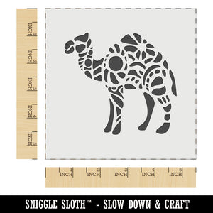 Intricate Dromedary Arabian Camel Wall Cookie DIY Craft Reusable Stencil