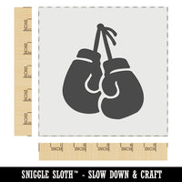 Pair of Boxing Gloves Hanging Wall Cookie DIY Craft Reusable Stencil