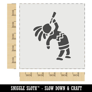 Southwestern Style Tribal Kokopelli Fertility Deity God Wall Cookie DIY Craft Reusable Stencil