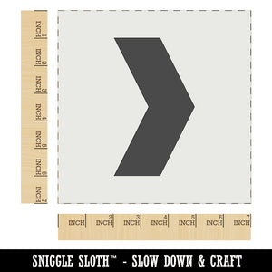 Chevron Arrow Solid Wall Cookie DIY Craft Reusable Stencil