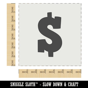 Dollar Sign Money Symbol Wall Cookie DIY Craft Reusable Stencil