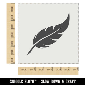 Bird Feather Wall Cookie DIY Craft Reusable Stencil