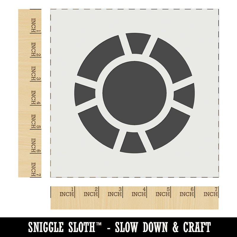 Life Preserver Summer Wall Cookie DIY Craft Reusable Stencil