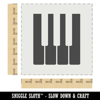 Piano Keys Music Wall Cookie DIY Craft Reusable Stencil