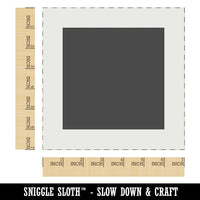 Square Solid Wall Cookie DIY Craft Reusable Stencil