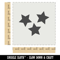 Star Scatter Wall Cookie DIY Craft Reusable Stencil