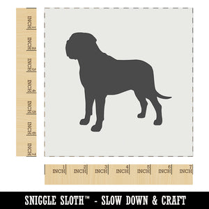 English Mastiff Dog Solid Wall Cookie DIY Craft Reusable Stencil