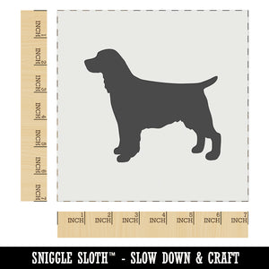 English Springer Spaniel Dog Solid Wall Cookie DIY Craft Reusable Stencil