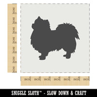 Long Coat Chihuahua Dog Solid Wall Cookie DIY Craft Reusable Stencil