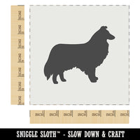 Rough Collie Dog Solid Wall Cookie DIY Craft Reusable Stencil