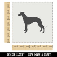Whippet Dog Solid Wall Cookie DIY Craft Reusable Stencil