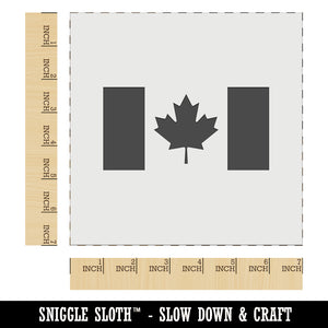 Canada Flag Wall Cookie DIY Craft Reusable Stencil