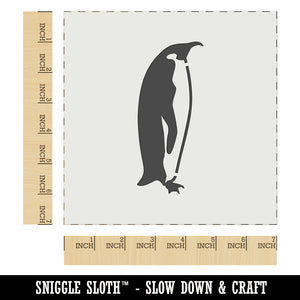 Emperor Penguin Profile Wall Cookie DIY Craft Reusable Stencil