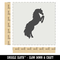 Horse Rearing on Hind Legs Solid Wall Cookie DIY Craft Reusable Stencil
