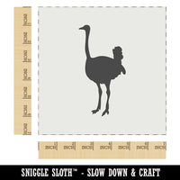 Ostrich Bird Solid Wall Cookie DIY Craft Reusable Stencil