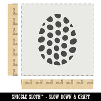 Polka Dot Easter Egg Wall Cookie DIY Craft Reusable Stencil