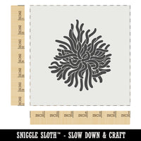 Sea Anemone Outline Ocean Life Wall Cookie DIY Craft Reusable Stencil