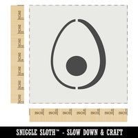 Avocado Symbol Wall Cookie DIY Craft Reusable Stencil