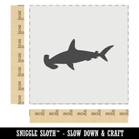 Hammerhead Shark Solid Wall Cookie DIY Craft Reusable Stencil