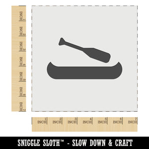 Canoe Doodle Wall Cookie DIY Craft Reusable Stencil