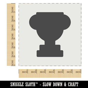 Trophy Award Solid Wall Cookie DIY Craft Reusable Stencil