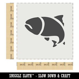 Salmon Fish Wall Cookie DIY Craft Reusable Stencil