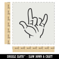 I Love You Hand Sign Language Wall Cookie DIY Craft Reusable Stencil