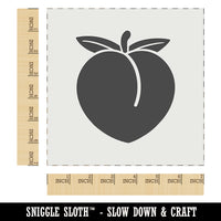 Plump Peach Solid Wall Cookie DIY Craft Reusable Stencil