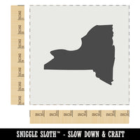 New York State Silhouette Wall Cookie DIY Craft Reusable Stencil