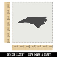 North Carolina State Silhouette Wall Cookie DIY Craft Reusable Stencil