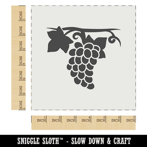Grapes on the Vine Wall Cookie DIY Craft Reusable Stencil