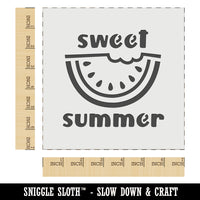 Sweet Summer Watermelon Wall Cookie DIY Craft Reusable Stencil
