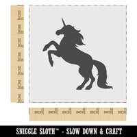 Majestic Unicorn Rearing Up Wall Cookie DIY Craft Reusable Stencil