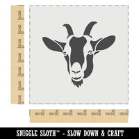 Toggenburg Goat Face Wall Cookie DIY Craft Reusable Stencil