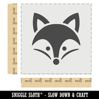 Sweet Fox Head Face Wall Cookie DIY Craft Reusable Stencil