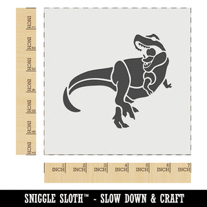 Tyrannosaurus Rex Dinosaur Roaring Wall Cookie DIY Craft Reusable Stencil