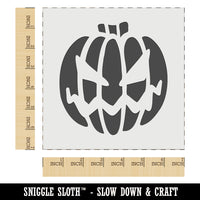 Halloween Jack-O'-Lantern Pumpkin Wall Cookie DIY Craft Reusable Stencil