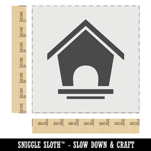 Bird House Wall Cookie DIY Craft Reusable Stencil