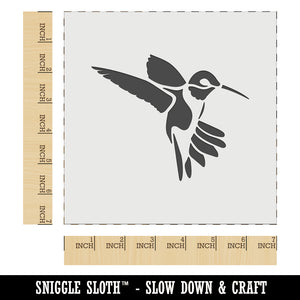 Fluttering Hummingbird Wall Cookie DIY Craft Reusable Stencil