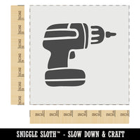 Hand Power Drill Craftsman Tool Wall Cookie DIY Craft Reusable Stencil